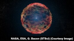 Artist’s impression of a Supernova.