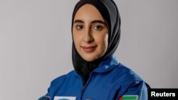 Nora al-Matrooshi, perempuan Arab pertama yang terpilih untuk menjalani pelatihan astronaut, Uni Emirat Arab, 6 April 2021.