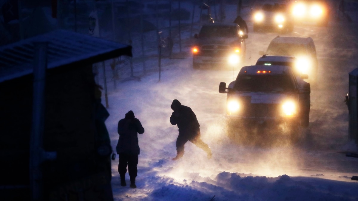 Powerful Winter Storm Makes Travel Impossible In US Upper Midwest