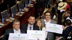 Colombia Rebel Lawmakers