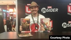 Ario Anindito saat berada di San Diego Comic-Con 2019 (dok: Ario Anindito)