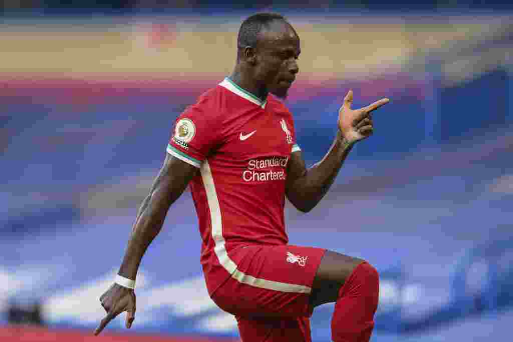 Sadio Mane, Liverpool - Forward The&nbsp;Senegalese footballer tested positive for the coronavirus in early October for the English Premier League champions. Mane recently returned to training after a period of self-isolation. Photo: Liverpool&#39;s Sadio Mane celebrates after scoring during the English Premier League football match between Chelsea and Liverpool at Stamford Bridge Stadium. (Michael Regan/Pool via AP, File)