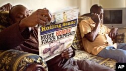 Tabloid newspapers in Uganda have targeted gays - even calling for their murder.