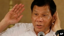 ဖိလစ်ပိုင်သမ္မတ Rodrigo Duterte 