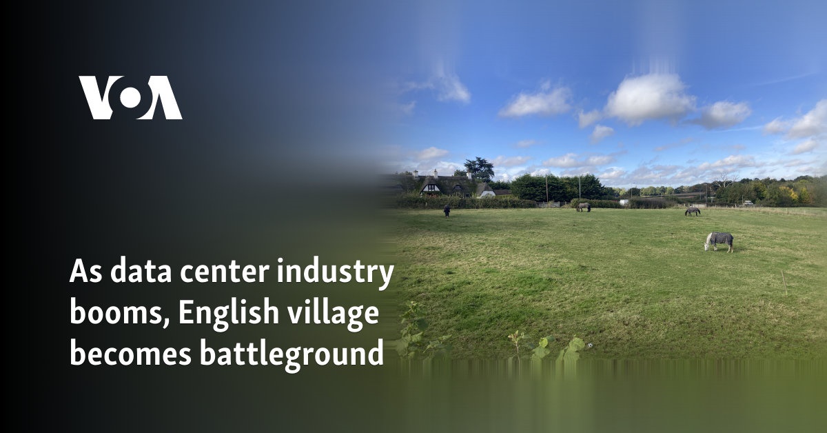 As data center industry booms, English village becomes battleground