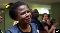 FILE - Former South African anti-apartheid activist Mamphela Ramphele.