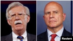 John Bolton (lijevo) i H.R. McMaster (desno)