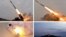 Hãng thông tấn KCNA của Triều Tiên công bố ảnh các vụ thử vũ khí trong tuần này.
