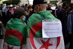 Manifestation du mouvement Hirak à Alger, le 23 avril 2021