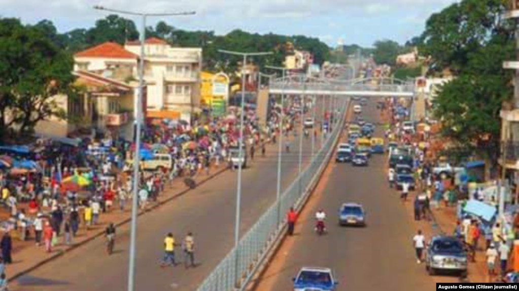 Cidade de Bissau, capital da Guiné-Bissau