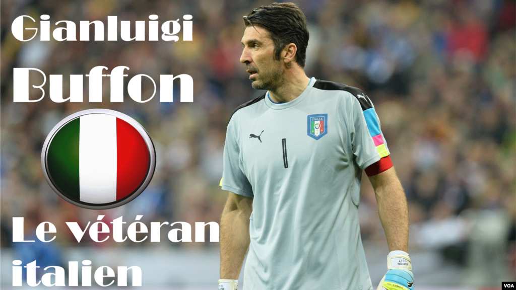 Gianluigi Buffon, 38 ans cette année, a gardé les cages de la Juve inviolées pendant 973 minutes – un record dans le Calcio, Il a vécu la victoire italienne à la Coupe du Monde 2006, mais aussi le Mondial 1998 en France.