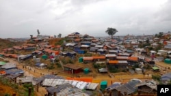 FILE - A view of the Kutupalong Rohingya refugee camp in Cox's Bazar district, Bangladesh, June 2, 2018. 