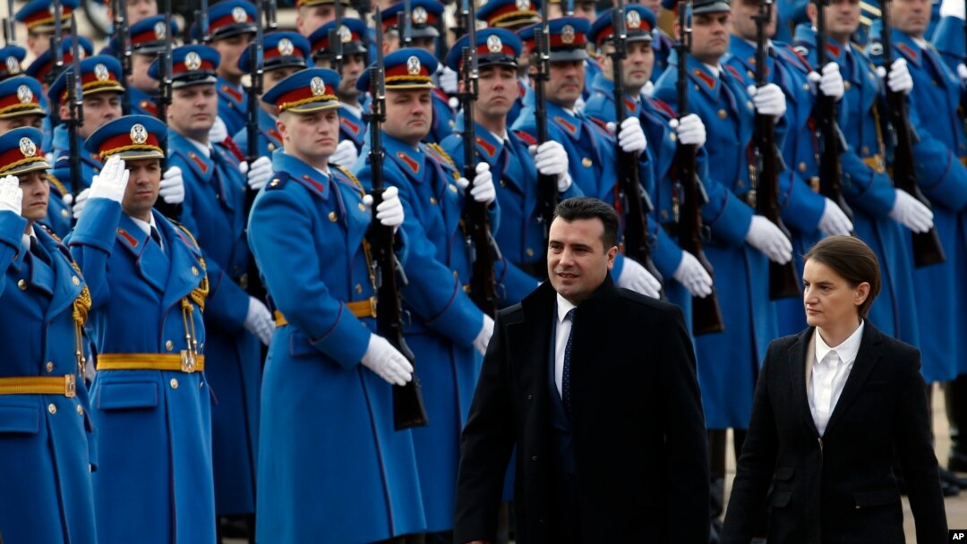 Premijeri Srbije i Makedonije, Ana Brnabić i Zoran Zaev u Beogradu, 21. novembar 2017.