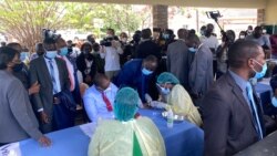 FILE - Zimbabwe’s government says it has fully vaccinated 2,472,859 people since the program started in February. (Columbus Mavhunga/VOA)