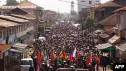 ကျောက်မဲမြို့က စစ်အာဏာသိမ်းမှုဆန့်ကျင်ကန့်ကွက်ကြောင်း လှုပ်ရှားမှု (မေလ ၂၊ ၂၀၂၁)