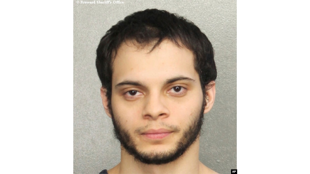 Foro yang dirilis oleh Kantor Sheriff Broward ini menunjukkan sosok Esteban Ruiz Santiago (26 tahun), 7 Januari 2017, di Fort Lauderdale, Florida.