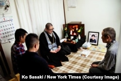 Junku Soto, a Buddhist priest.Credit Ko Sasaki for The New York Times