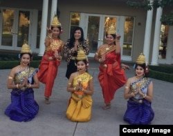 Princess Norodom Soma and Apsara Dancers during “Royal Rebel” book launch, at Smittcamp Alumni House, Fresno, California, on Friday, October 21, 2016.