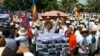 Người Campuchia bị thất tán tuần hành nhân ngày Định cư Thế giới