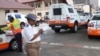 Superintendent Edna Mamonyane, at the Johannesburg Metro Police Department headquarters, says the nation’s drivers are ‘addicted to speed.’ (D. Taylor/VOA)