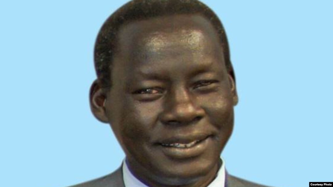 Former South Sudanese Minister of Cabinet Affairs Deng Alor Kuol