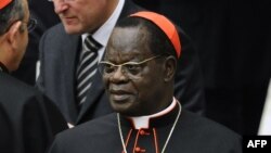  Le Cardinal Laurent Monsengwo Pasinya, à la salle Paul VI du Vatican, le 20 novembre 2010.
