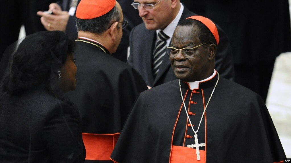  Le Cardinal Laurent Monsengwo Pasinya, à la salle Paul VI du Vatican, le 20 novembre 2010.