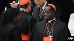  Le Cardinal Laurent Monsengwo Pasinya, à la salle Paul VI du Vatican, le 20 novembre 2010.