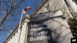 FILE - This March 22, 2013, file photo shows the exterior of the Internal Revenue Service building in Washington.