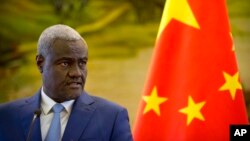 የአፍሪካ ህብረት ሊቀ መንበር ሙሳ ፋኪ