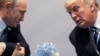 Le président américain Donald Trump rencontre le président russe Vladimir Poutine au sommet du G20 à Hambourg, en Allemagne, le 7 juillet 2017.