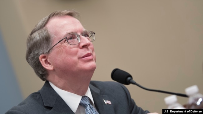 美國國防部副部長諾奎斯特(David Norquist)(美國國防部2020年3月10日照片)