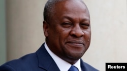 Shugaban kasar Ghana John Dramani Mahama