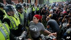 Charlottesville One Year Later Rally