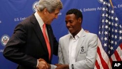 میراتھون جیتنے والے، ڈلیزا کی امریکی وزیر خارجہ سے ملاقات 