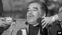 Penulis Kolombia, Gabriel Garcia Marquez, pemenang Hadiah Nobel Sastra tahun 1982 dan penulis novel “One Hundred Years of Solitude." (Seratus Tahun Kesunyian) (foto: dok).