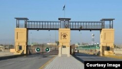 پاک ایران سرحد پر تعیمر کیا جانے والا پاکستان گیٹ۔ 20 دسمبر 2016
