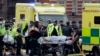 런던 의사당 부근서 차량돌진 테러...최소 4명 사망, 다수 부상