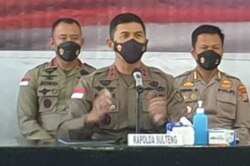 Penanggung jawab Komando Operasi (PJKO) Satgas Madago Raya, Irjen Pol Rudi Sufahriadi (VOA/Yoanes Litha).