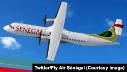 Un avion d’Air Sénégal, 4 juin 2018. (Twitter/Fly Air Sénégal)