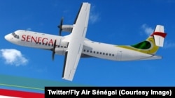 Un avion d’Air Sénégal, 4 juin 2018. (Twitter/Fly Air Sénégal)