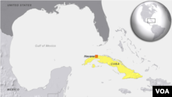 نقشه جغرافیایی کوبا