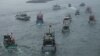 Tàu Đài Loan đến nhóm đảo Điếu Ngư Đài để xác nhận quyền đánh cá