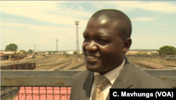 Nyasha Maravanyika, spokesperson National Railways of Zimbabwe says once the company is recapitalized, it will be ready to lead the country’s economic recovery from its base in Bulawayo, Nov. 21, 2018.