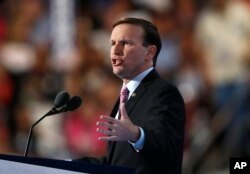 Sen. Chris Murphy, D-Conn., told VOA, “We'll stop at nothing to prevent the mass-deportation of undocumented residents and a wall being built with Mexico.”