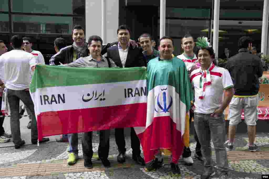 Iranian soccer fan