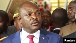 Le président Burundais Pierre Nkurunziza, 23 février 2016.