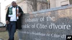 Foreign embassies have become proxy battlegrounds for the two rival presidents in Ivory Coast.