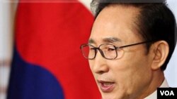 Presiden Korea Selatan Lee Myung-bak (Foto: dok).