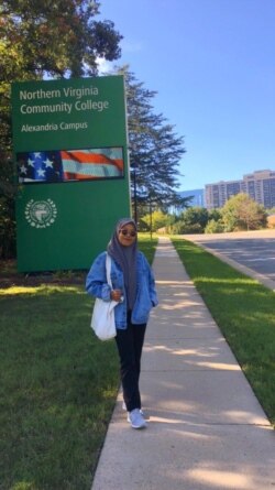 Rosfatima Jamal, penerima beasiswa Community College Initiative Program di Virginia, AS (dok: Rosfatima Jamal)